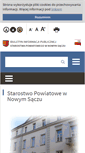 Mobile Screenshot of bip.powiat.nowy-sacz.pl